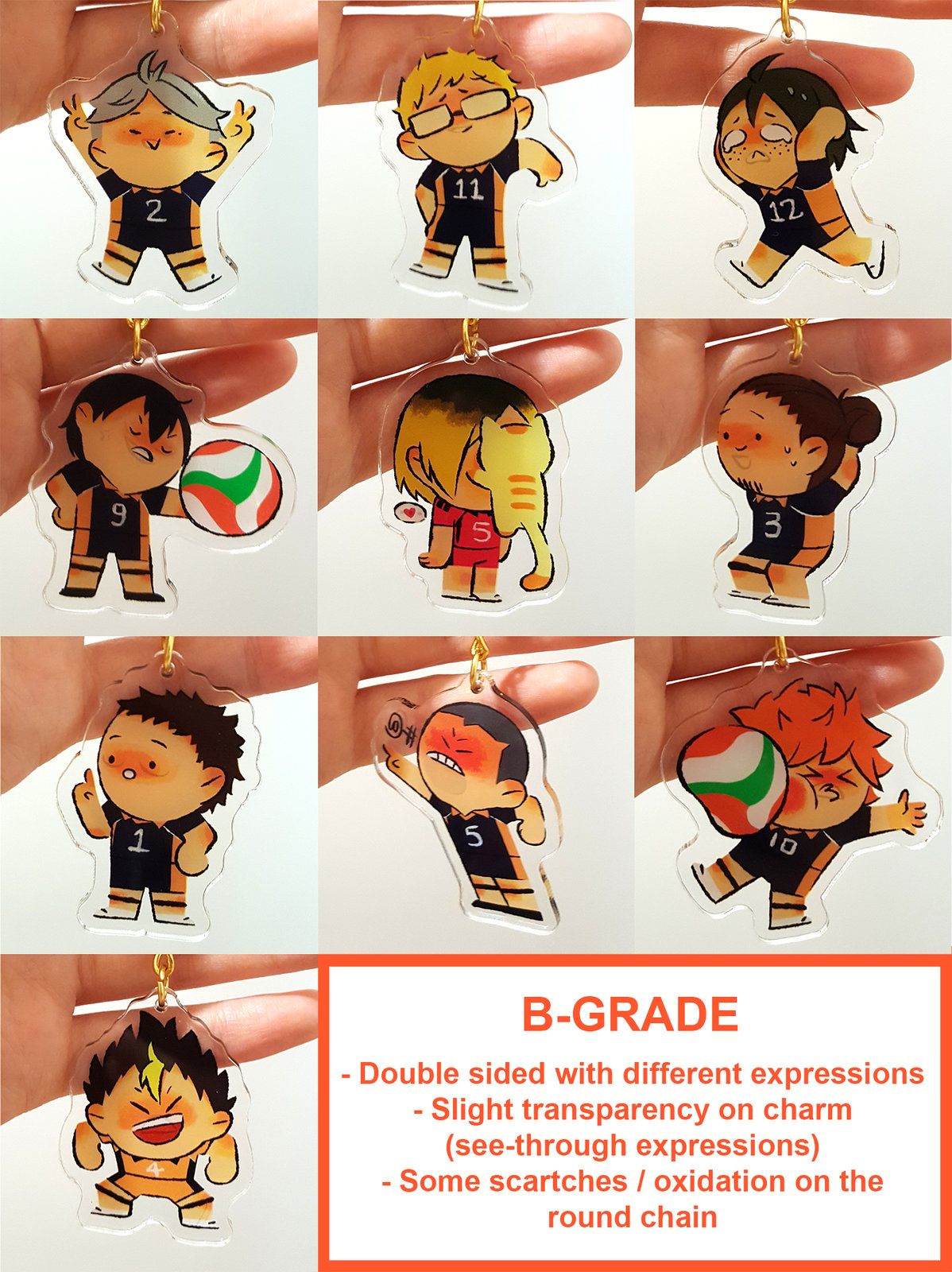 HQ Keychains/ B-GRADE | Pengunoodle