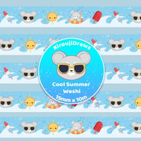 Summertime Bear Washi Tape