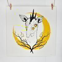 Image 1 of Watcher 12x12 Screen Print