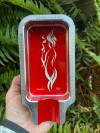 Image 1 of Smokin’ Hot Single Ashtray (red)