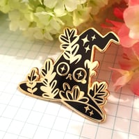 Image 3 of Magical Cat Enamel Pin