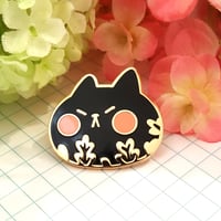 Image 3 of Cat Face Enamel Pins