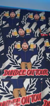 Pack of 25 7x7cm Dundee On Tour Football/Ultras/Casuals Stickers.