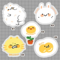 Image 2 of Cute Clear Stickers