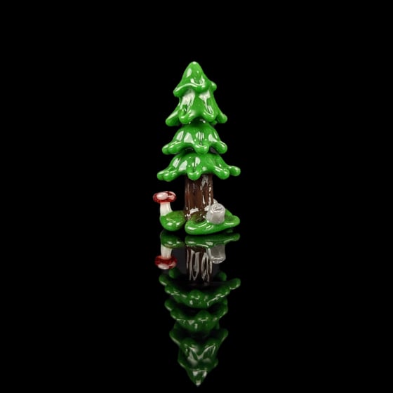 Image of Forest Green Tree pendant 