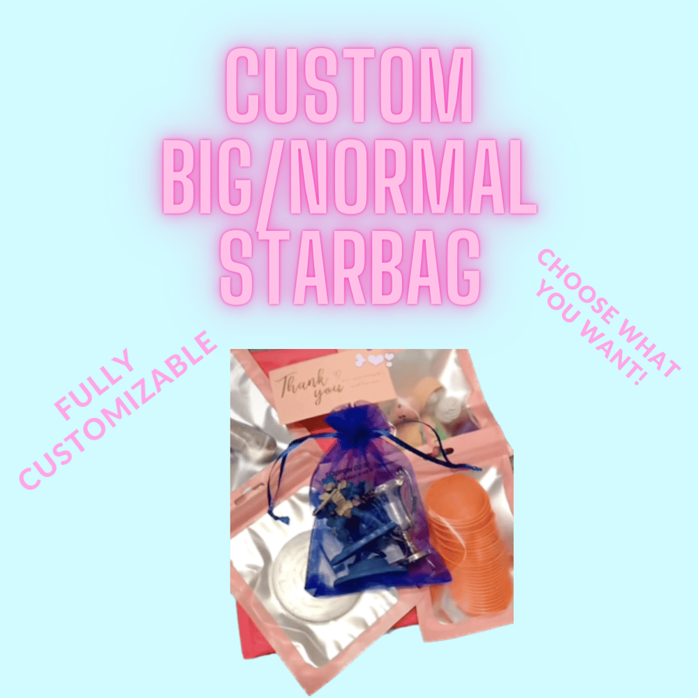 Image of Normal/Big CUSTOM Star Bag