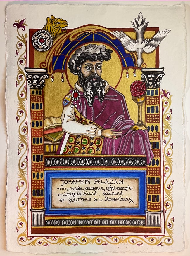 Joséphin Péladan | Genii de la Rose+Croix