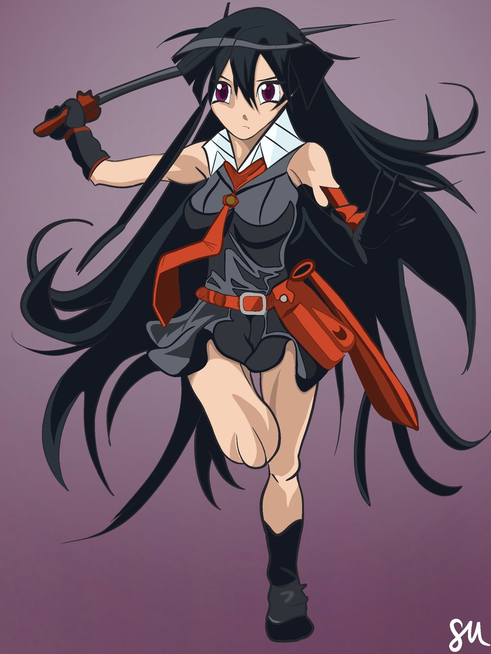 Image of Akame from Akame Ga Kill Digital Download