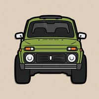 LADA FUN STICKER