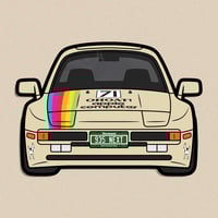 THE COPYRIGHT INFRINGEMENT CAR STICKER