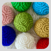 SINGLE Unique jumbo yarn ball ornaments