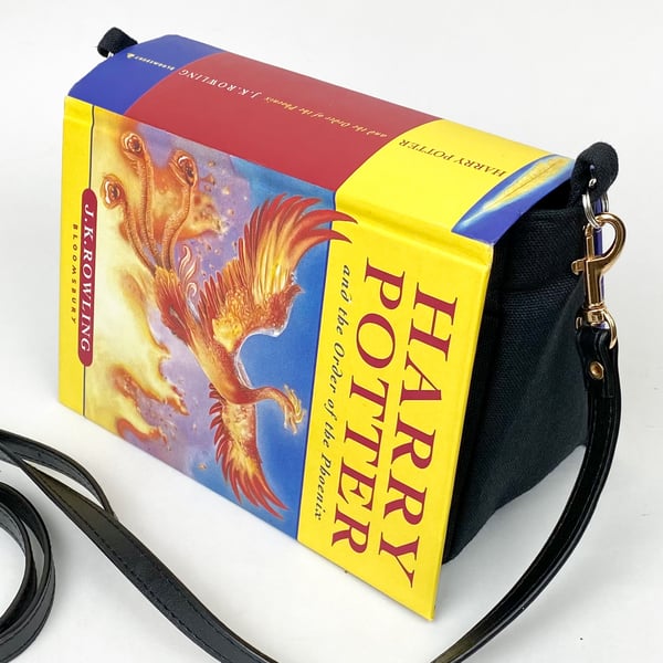 Image of Order of the Pheonix Book Purse, Harry Potter (MADE TO ORDER)