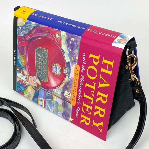 Image of Philosophers Stone Book Purse, Harry Potter (MADE TO ORDER)