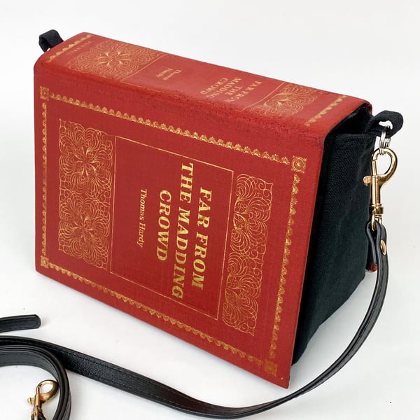 Image of Far From the Madding Crowd, Red Book Purse, Thomas Hardy