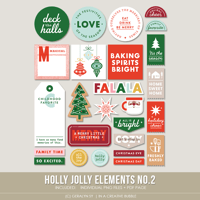 Holly Jolly Elements No.2 (Digital)