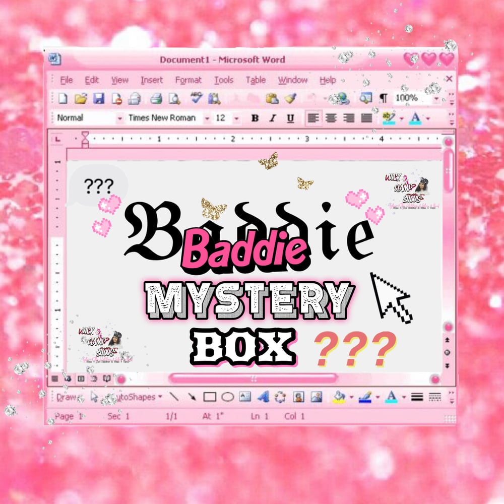 Image of ⁉️Mystery Baddie Box🖤