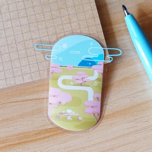 Image of Sunfish, Flower Patch, Beach, Sakura｜Scene Series ☆ | Clear Stickers