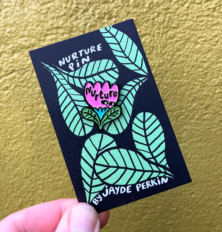 Image of NURTURE enamel pin 