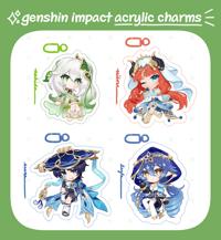 Image 1 of Sumeru Acrylic Charms