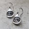 Image of Not-So-Evil Eye dangly earrings