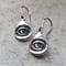 Image of Not-So-Evil Eye dangly earrings