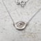 Image of Not-So-Evil Eye Diamond choker necklace