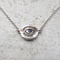 Image of  Not-So-Evil Eye Sapphire choker necklace