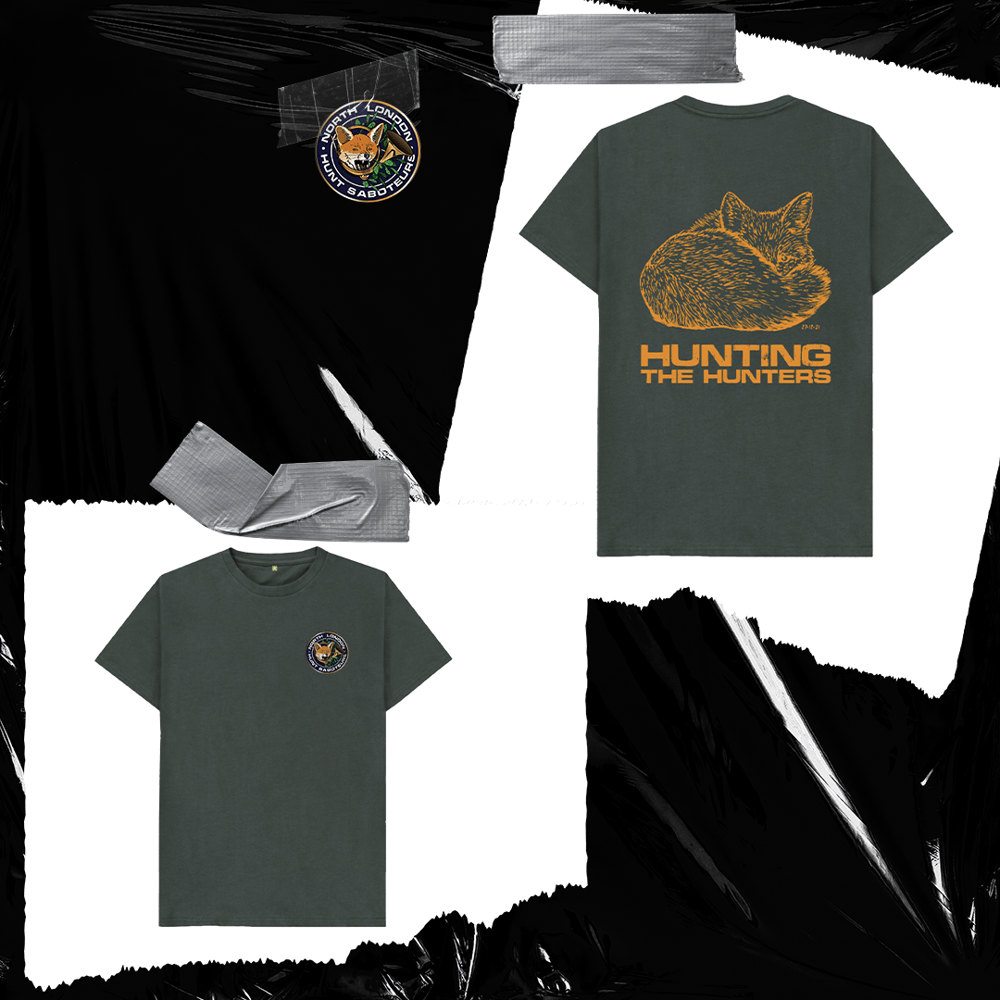 Hunting the Hunters t-shirt