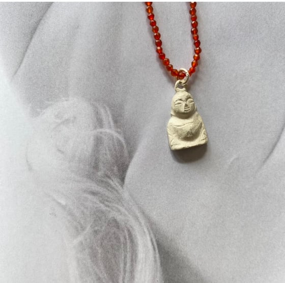 Image of Bouddha agathe - collier