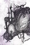 Paseo nocturno- Etching (18.5 x 18.5 cm)