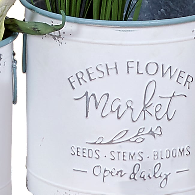 MACETA DECORATIVA LATÓN