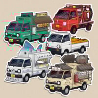 KEI TRUCK STICKER PACK