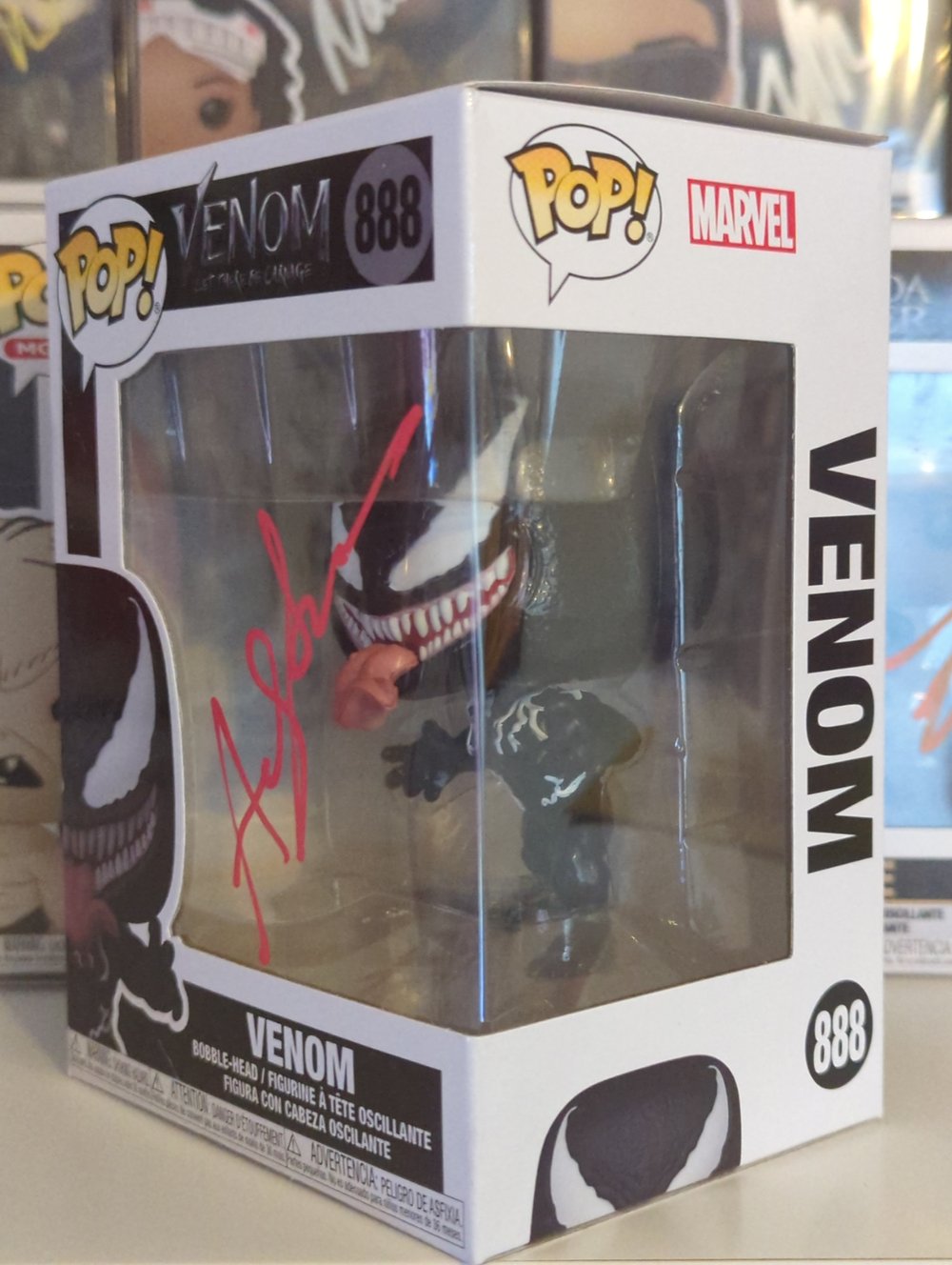 Venom Director Andy Serkis Signed Funko Pop