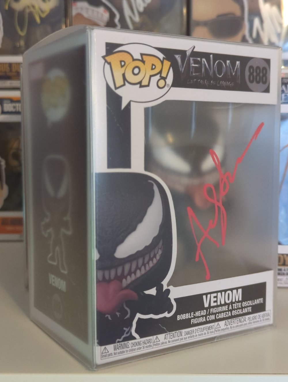 Venom Director Andy Serkis Signed Funko Pop