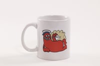 Image 1 of Red Sailor Smoking Mug 