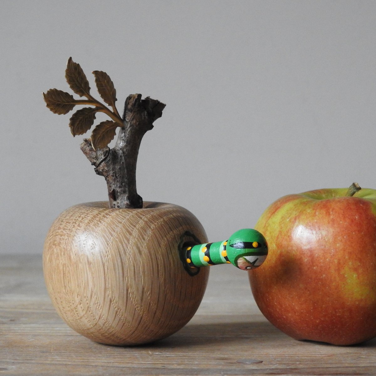 Image of oak apple x little caterpillar girl