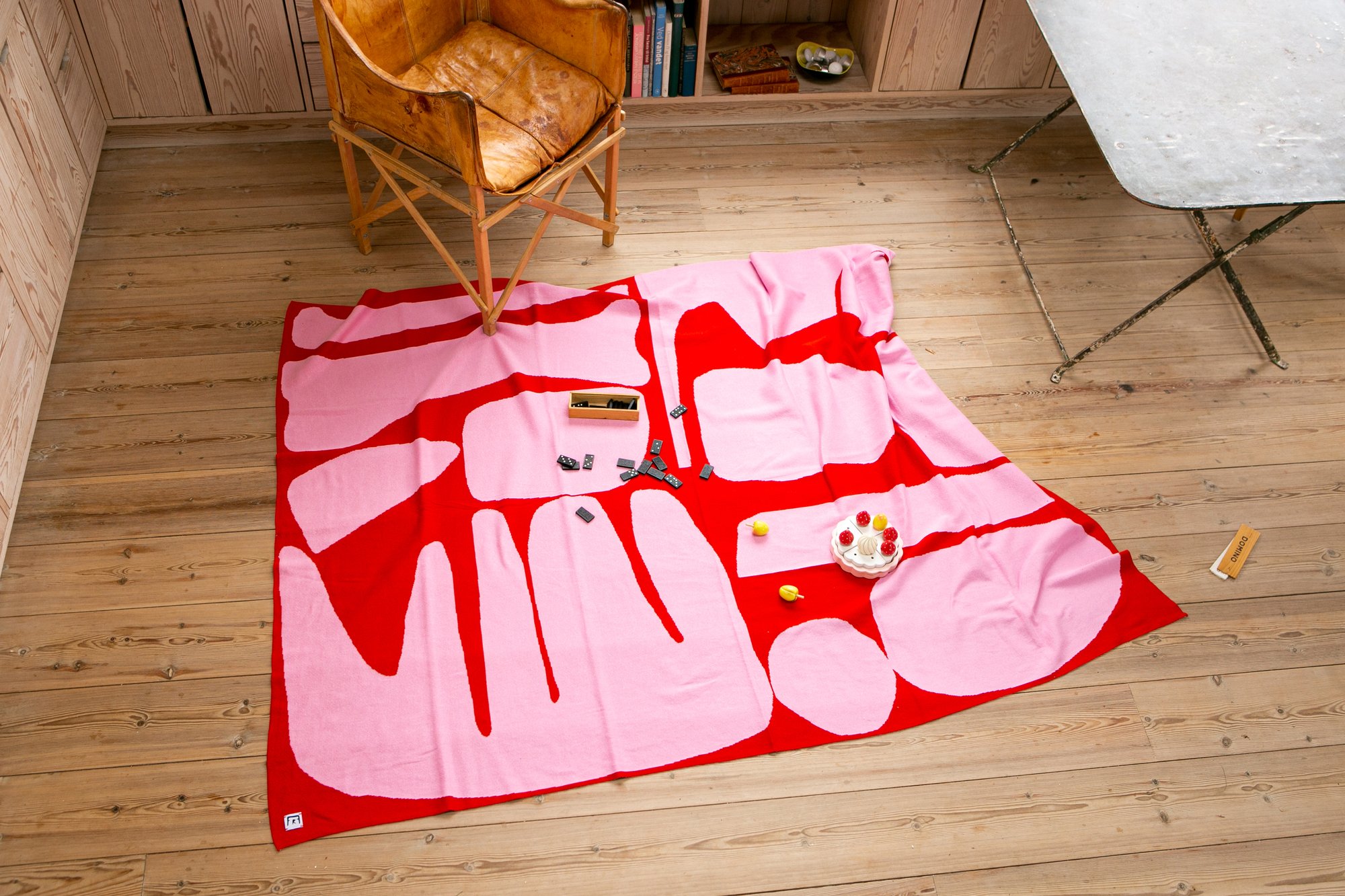 Image of Stack Blanket Pink/Red