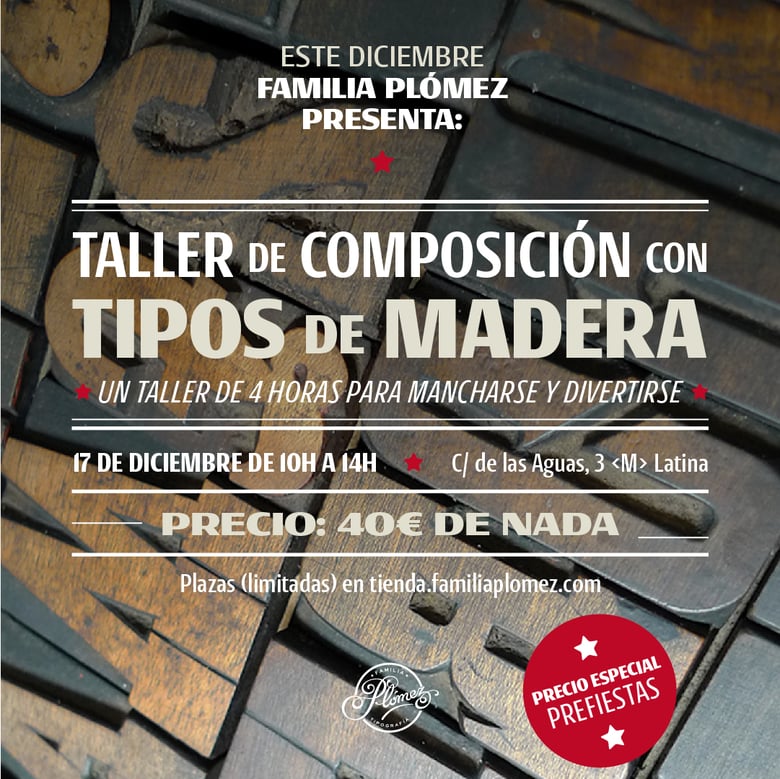 Image of Taller Composición en Madera