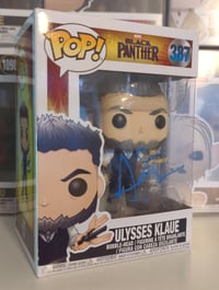 Image 1 of Black Panther Andy Serkis Signed Funko Pop