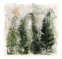 Winter trees cards - Christmas cards