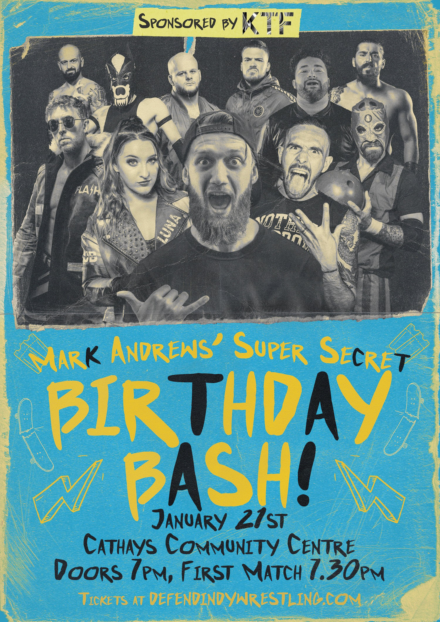 Mark Andrews' Super Secret Birthday Bash! Tickets