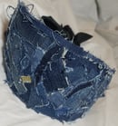 Image 4 of Tasty Raw Edge Denim Edge Wrap
