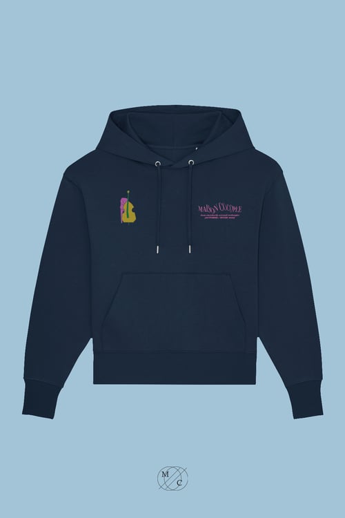 Image of A/H Navy Hoodie