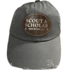 Charcoal hat with patch