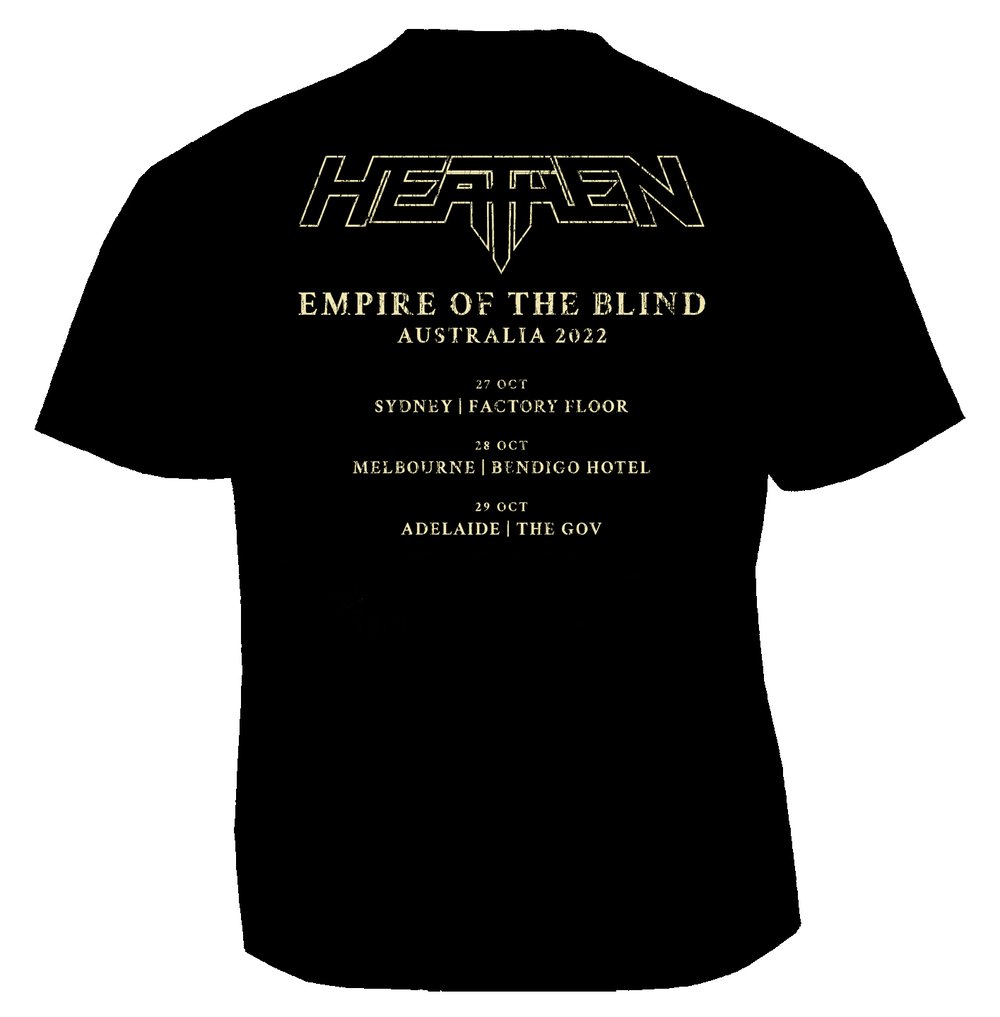 Empire of the Blind Australia Tour 2022 T-Shirt