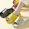 Designer Slides Thick Printed Graffiti Slippers 