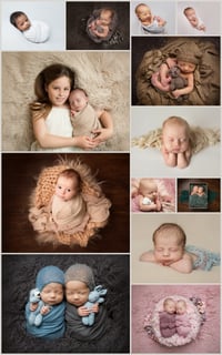 Full Newborn Portrait Session       -worth altogether over £200