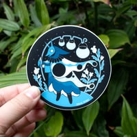 Image 1 of Glow-in-the-Dark Vinyl Sticker: Lantern Bearer 