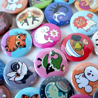 Image 1 of Funny Little Creature Buttons