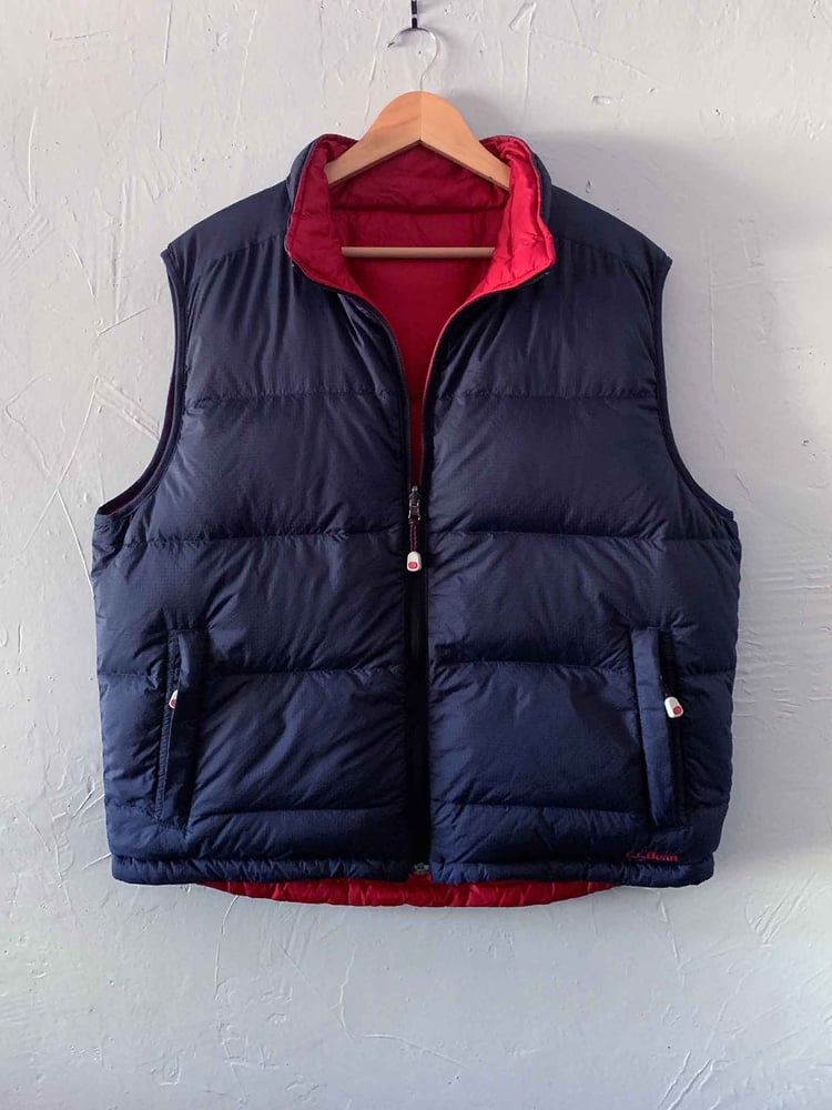 Image of L.L. Bean Reversible Puffer Vest - L